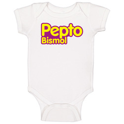 Pepto Bismol Best Over The Counter Medication Logo Baby One Piece