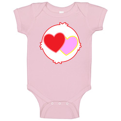 Love-a-lot Bear Care Bears Group Halloween Costume Baby One Piece