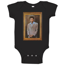 The Kramer Painting Funny Seinfeld Tv Show Fan Baby One Piece