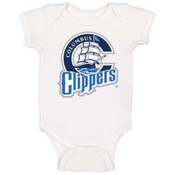 Columbus Clippers Minor League Baseball Fan Baby One Piece