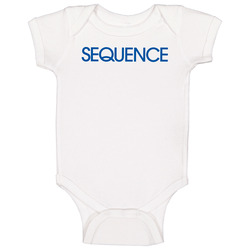 Sequence Board Game Logo Baby One Piece