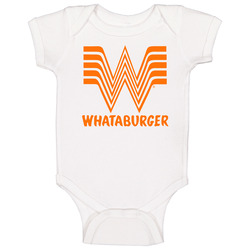 Whataburger Fast Food Logo Baby One Piece