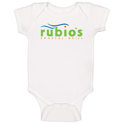 Rubio's Coastal Mexican Grill Food Restaurant Logo Baby One Piece
