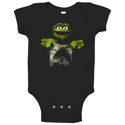 Oscar The Grouch Baby One Piece
