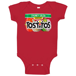 Tostitos Chunky Salsa Medium Halloween Costume Baby One Piece