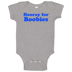 Hooray For Boobies Baby One Piece