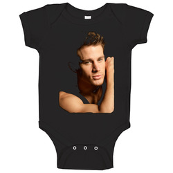 Channing Tatum Dear John Black Baby One Piece