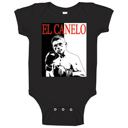 Saul Alvarez Mexico Boxing Champ El Canelo Baby One Piece
