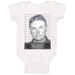 Tony Larussa  Famous Sports Star Mugshot Police Department Baby One Pi