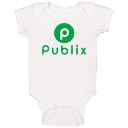 Publix Grocery Store Company Logo Baby One Piece