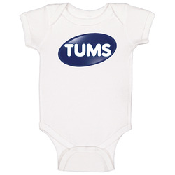 Tums Best Over The Counter Medication Logo Baby One Piece