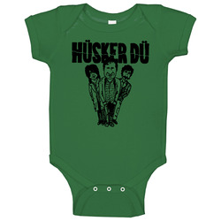 Husker Du Punk Rock Retro Baby One Piece