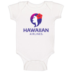 Hawaiian Holdings Inc Airlines Nasdaq Company Logo Employee Fan Baby O