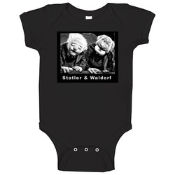 Statler And Waldorf Baby One Piece