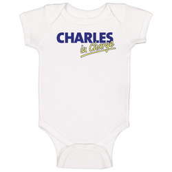 Charles In Charge Retro 80s Tv Show Logo Fan Baby One Piece