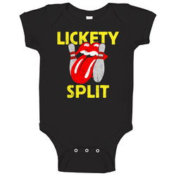 Lickety Split Bowling Team Worn Look Baby One Piece
