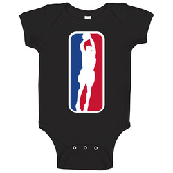 Kobe Bryant Nba Logo Parody Memorial Basketball Player Fan Baby One Pi