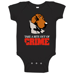 Take A Bite Out Of Crime Mcgruff The Crime Cool Baby One Piece