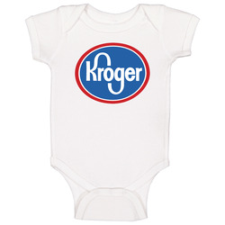 Kroger Grocery Store Logo Baby One Piece