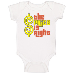 The Price Is Right Tv Show Baby One Piece
