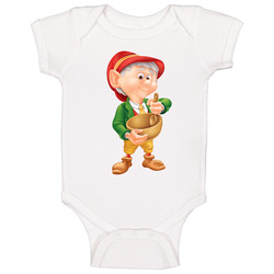 Ernie Keebler Snacks Mascot Baby One Piece