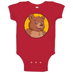 Little Bear Tv Show Retro Cartoon Baby One Piece