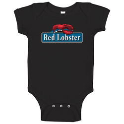 Red Lobster Seafoods Restaurant Baby One Piece