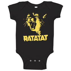 Ratatat Angry Cat House Baby One Piece