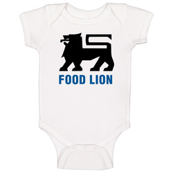 Food Lion Grocery Store Logo Baby One Piece