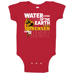 Daniel Sorensen Defence Covers Kc Kansas City Football Fan Baby One Pi
