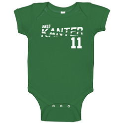 Enes Kanter 11 Favorite Player Boston Basketball Fan Baby One Piece
