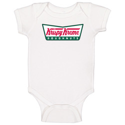 Krispy Kreme Popular Bakery Doughnut Shop Baby One Piece