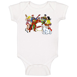The Archies Fictional Music Group Fan Baby One Piece