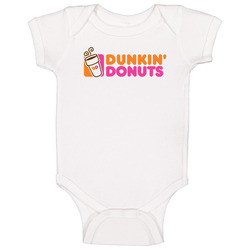 Dunkin' Donuts Popular Bakery Donut Shop Baby One Piece