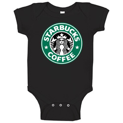 Starbucks Coffee Logo Baby One Piece