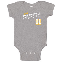 Alex Smith 11 Favorite Player Washington Football Fan Baby One Piece