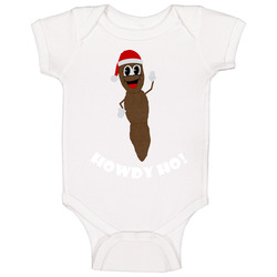 Mr Hankey Christmas Poo Cartoon Funny Baby One Piece