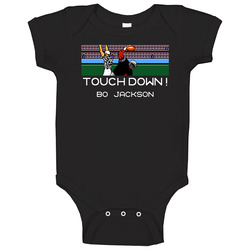Tecmo Bowl Bo Jackson Nes Baby One Piece
