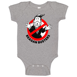 80s Reagan Busters Political Baby One Piece