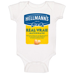 Hellmann's Real Mayonnaise Halloween Costume Baby One Piece