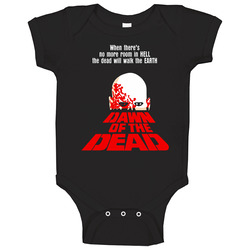 Dawn Of The Dead Movie Baby One Piece