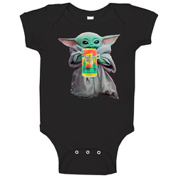 Baby Yoda The Child Mandalorian Cactus Cooler Soda Pop Drink Baby One 
