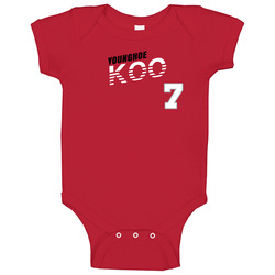 Younghoe Koo 7 Favorite Player Atlanta Football Fan Baby One Piece