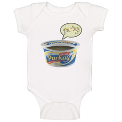 Butter Butter Parkay Most Memorable Vintage Ad Slogan Baby One Piece
