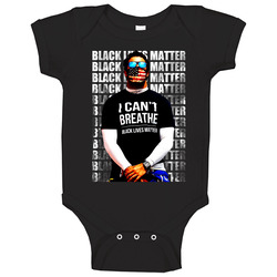 Bubba Wallace I Can't Breathe Black Lives Matter Race Car Baby On