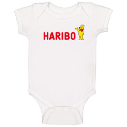 Haribo Gummy Bear Logo Baby One Piece