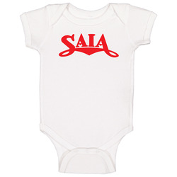 Saia Inc Nasdaq Company Logo Employee Fan Baby One Piece