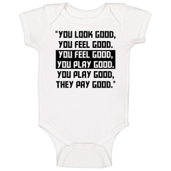 Deion Sanders You Look Good Hooded Sweatshirt Baby One Piece