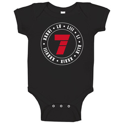 Tom Brady 7 Super Bowl Wins Champion Football Goat Baby One Piece