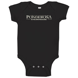 Ponderosa Steakhouse Restaurant Baby One Piece